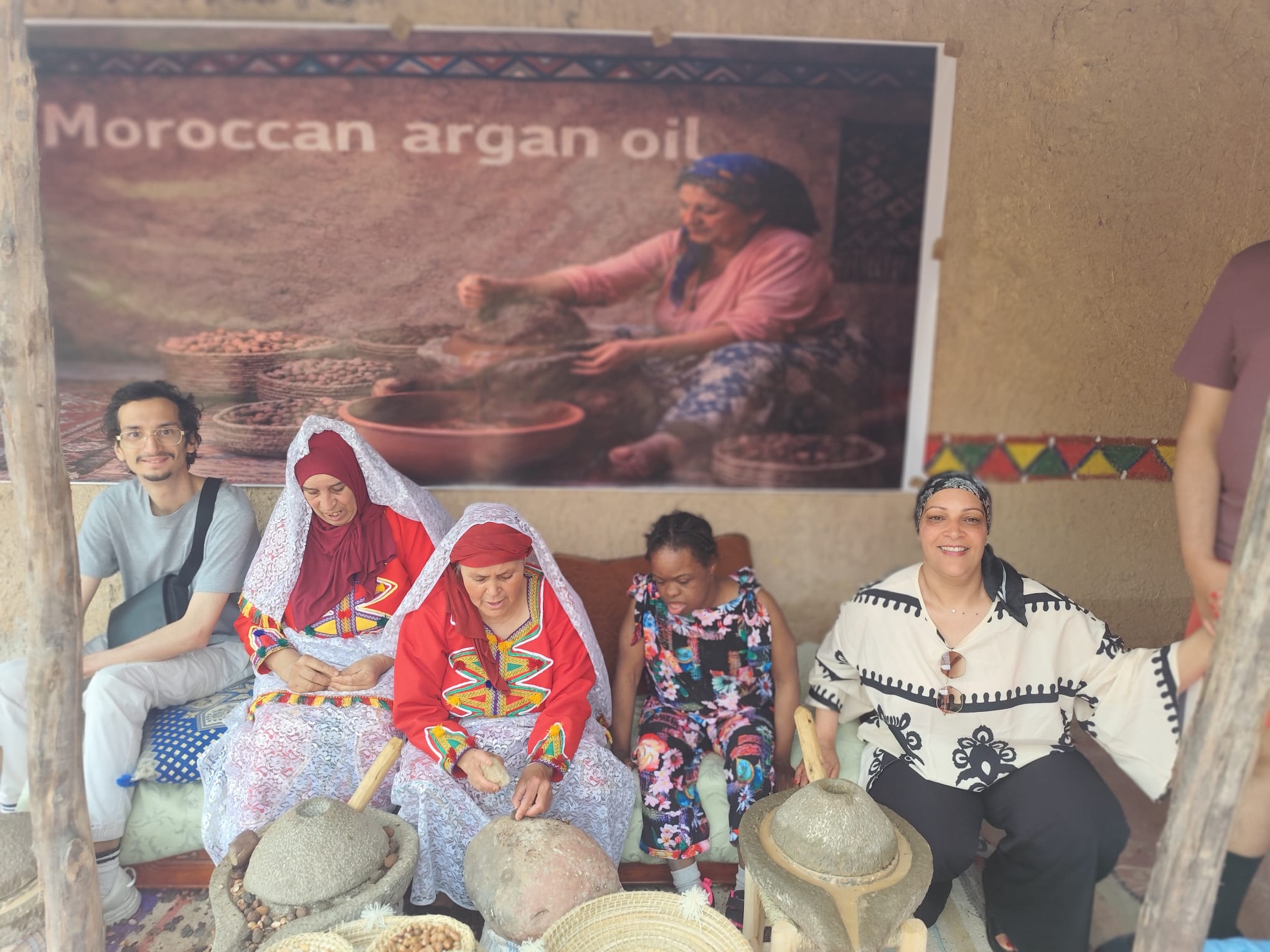 Visite d'une coopérative d'huile d'argan
