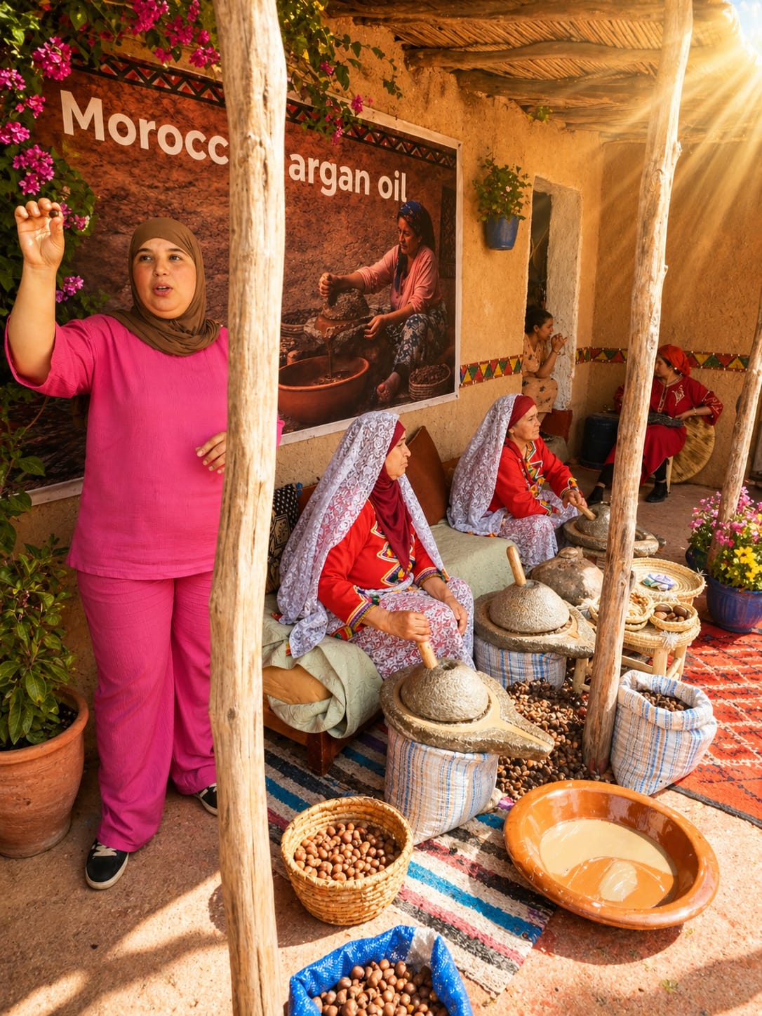 Un enfant joyeux lors d'un atelier découverte